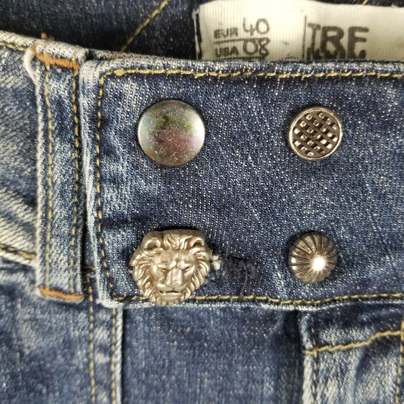 TRF ZARA | straight leg seam detail jeans - Picture 5 of 8